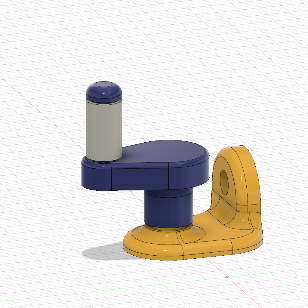 Z-Axis_Knob_v5.png Free STL file Ender3 Z-Axis Simple Knob・3D printing model to download, tomykijima
