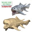 Dunkleosteus-400x400.jpg Ancient Ocean Creature Dunkleosteus 3D sculpting printable model