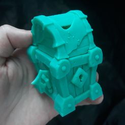 1.jpg STL file Small chest・Model to download and 3D print