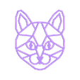 geometric_cat.stl Geometric cat