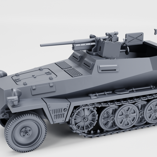Half-track Sd.Kfz.250/10 (37mm Pak) (Germany, WW2)