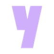 Y.stl METAL GEAR SOLID Letters and Numbers | Logo