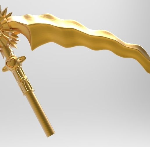 🗿 Misa's scythe Death Note・ STL File for 3D printing・Cults