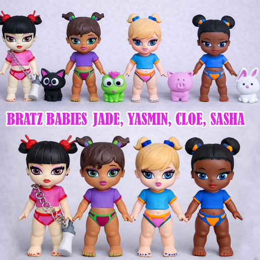 Bratz Babies - Inspired Mini Doll SET
