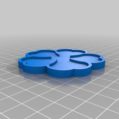 e3485f59-e715-4db4-88e1-c23aa18b84a3.png Free 3D file Black Clover five-leaf clover keychain v2・3D printing design to download
