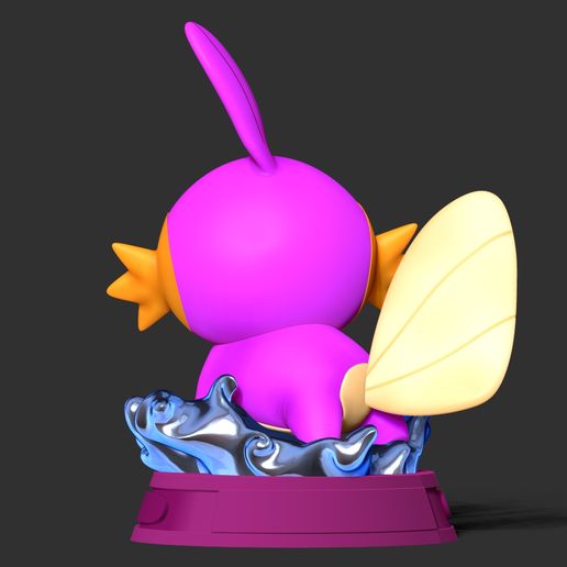 Back.jpg Shiny Mudkip - Pokemon Fanart