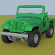 1.png STL  FULL  JEEP  CJ 5  1954