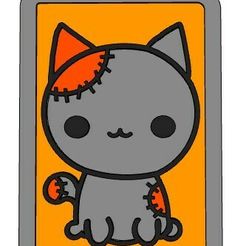 Gato-zombie.jpg STL-Datei Zombie-Katze・3D-druckbares Modell zum Herunterladen