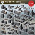 WB-UW-P01-Modern-city-pack-No.-9.jpg Modern city pack No. 9 - Modern WW2 WW1 World War Diaroma Wargaming RPG Mini Hobby