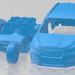 Subaru-Ascent-2019-Partes-1.jpg Fichier 3D Subaru Ascent 2019 Printable Car・Modèle pour imprimante 3D à télécharger