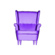 Ikea_armchair.stl Ikea armchair