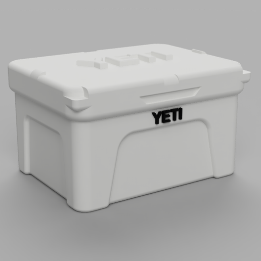 YETI ICE CHEST CASE FOR GOPRO 5 HERO BLACK 3D model
