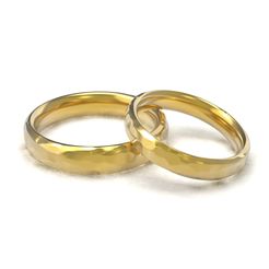 model 4.60.jpg Download STL file Beautiful nature wedding comfort rings • 3D printable design, papcarlo