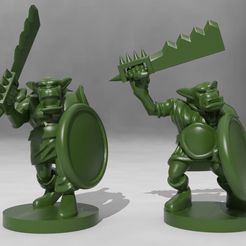 OrcTroopers01.jpg Free STL file Orc Troopers・Template to download and 3D print