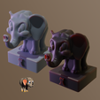EllieF.png Chess Pack Ellie From DKC3 3D print model