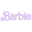 LOGO.stl BARBIE Letters and Numbers (old) | Logo