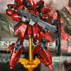 217946162_2872915359635244_4034117859525205491_n.jpg Archivo STL gratis Stand RG Sazabi・Objeto para impresora 3D para descargar