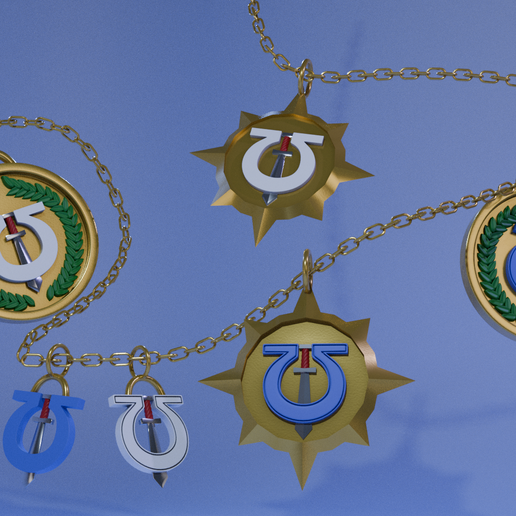 Ultramarines/Imperial Reavers pendant