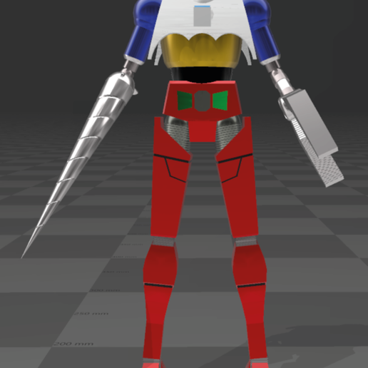 🧸 Getter Robo Mode 2 Ova・ STL File for 3D printing・Cults