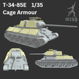 the-1.png T-34-85E Cage Armour MOD 1/35