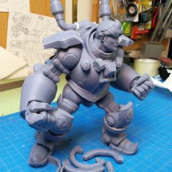 SteamPunk.jpg Free STL file VainGlory Stream-Punk Tony advance look・Model to download and 3D print