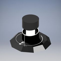 Modern lamp [Ray Traced].jpg Archivo STL Lámpara moderna・Diseño de impresión en 3D para descargar