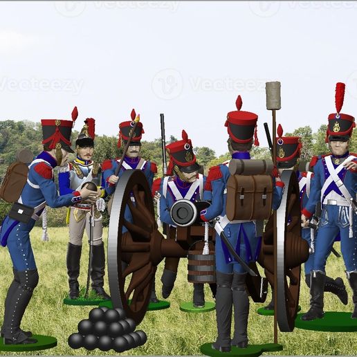 GriboTv2-0e.jpg Gribeauval 6x servo gun and bonus Cuirassier