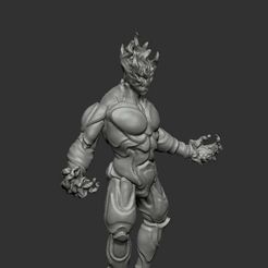 myrmidon-fire-45.jpg Archivo STL gratis El Esbirro de Fuego・Plan imprimible en 3D para descargar