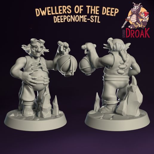 DeepGnome_STL_var2.jpg Deep Gnome var 2 - Dwellers of the Deep