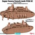 2C-1.jpg FCM 2C super heavy tank - 28mm