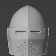 image_2023-10-13_130356876.png Bascinet Visor Medieval Helmet | High Detail