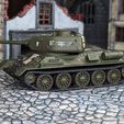 T34-85-2.jpg STL Pack - Light Tanks T-34 Collection (5 in 1) (USSR, WW2)