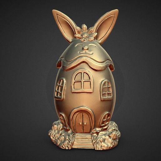 Easter Egg Decorative Rabbit House