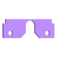 Captive_Nut_Bottom_Cover_MK3_v2.stl Da Vinci Pro Carriage Hotend and Electronics Mounting Brackets