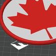 MapleLeafCoaster.jpg MAPLE LEAF COASTER 4.2in