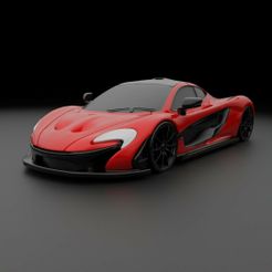 car-picture-1.jpg McLaren P1 Digital STL Download 3D Print Files