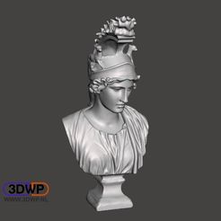GreekBust1.jpg Fichier STL Scan 3D d'un buste grec (Dea Roma/Déesse Rome)・Plan imprimable en 3D à télécharger