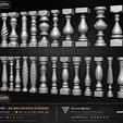 30-Balusters-Architecture-Kitbash-IMM-Brushes-Sculpted-By-Yacine-BRINIS-Volume-01-Set-003.jpg 30 Balusters Kitbash