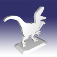 tyranosaurus1.png Velociraptor - Dinosaur toy Design for 3D Printing