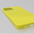 6.png Descargar archivo STL Funda flexible Iphone 13 Pro Max Space Invader • Diseño para la impresora 3D, YOPdesign