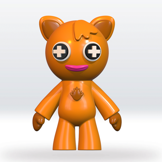 POPPY PLAYTIME 5 Dizzy Booboo STL file 3D Model 3mf Multicolor Fanart