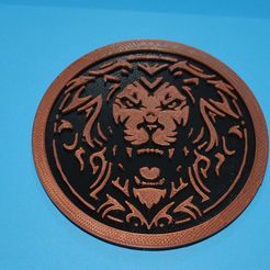 Valor.JPG Valor Lion Logo Coaster