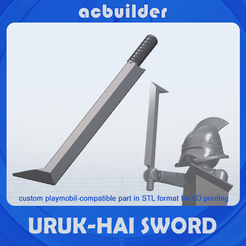 14203-title.png Uruk-Hai Sword playmobil compatible
