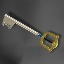 PhotoRoom_20211022_161311.jpeg Fichier STL Kingdom Hearts [Sora's Keyblade]・Design pour imprimante 3D à télécharger