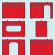 DZI-I05-single_walls.jpg 3" cube Sci-fi modular terrain 14 - interior floorplan