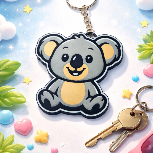Koala Keychain
