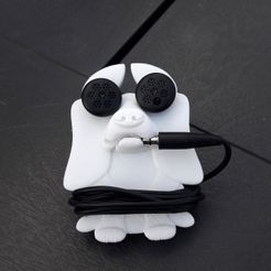 20190219_144156.jpg Archivo STL Auriculares retractor perro・Objeto imprimible en 3D para descargar