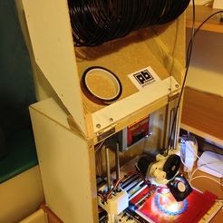 420.jpg DIY Printrbot Hinged Spool Box