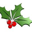 HollyCherriespic.jpg BRANCHES DE CERISES DE HOUX XMAS