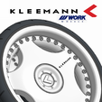 WHEELS-KLEEMANN-1.png 1/18 wheel kleemann work - nissan nismo r400 lmgt1 gtr / liberty walk / porsche /subaru sti wrx / bmw / ford/ vauxhall / mitsubishi evo / ae86 / mugen / type r / speedline / prodrive /mercedes / nissan nismo r400 lmgt1 gtr